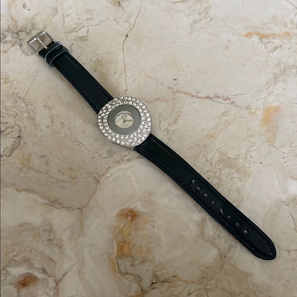 NWOT Eton Wristwatch Oval Dial Crystal Embellished in Box - Picture 6 of 10